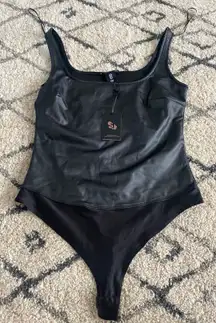 Leather Body Suit