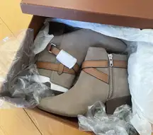 Coach Pauline Nubuck Ankle Booties