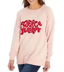 Wildfox Coffee & Sunshine oversized sweatshirt