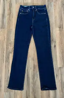 GAP Classic Straight High Rise‎ Jeans Dark Wash Size 26/2 Short