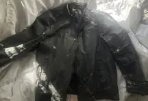 Vintage Black Leather Jacket