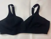 DELICATES‎ Black Cotton  bra Full Coverage No Underwire bra 44D