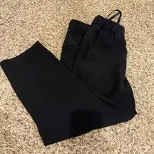 Black Lululemon Capri Joggers