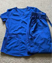 Scrubstar Royal Blue Scrub Set