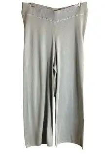 Maggie’s Organics Knit Sweater Culottes in Sea Salt Color (gray/green)New w/Tags