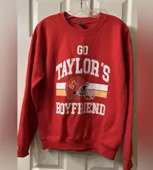 TAYLOR SWIFT — GO TAYLOR'S
BOYFRIEND CHEIF'S SWEATSHIRT Size S
