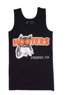 🔃Hooters Logo Waitress Uniform Tank Top