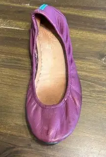 Tieks Single Shoe Left Purple Flats Ballerina Size 6