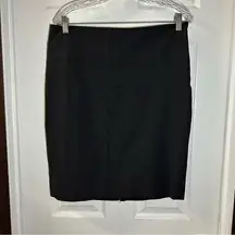 The Limited Travel Collection Black Side Zip Pencil Skirt size 10