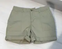 Style‎ & Co Costa Rica Sand Roll Tab Bermuda Shorts 12P NWT