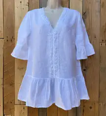 Linen Peasant Top Small