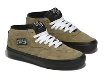 Vans Skate Half Cab 'Olive Black' Women 9.0 US Mens 7.5 US