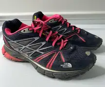 The North Face ultra equity running shoes size 7 vibram