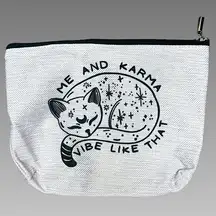 *NWT* TS Midnights/Karma canvas cosmetic bag