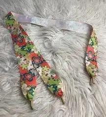 HANDMADE Hippy Flower Ribbon Shoe Laces  36"