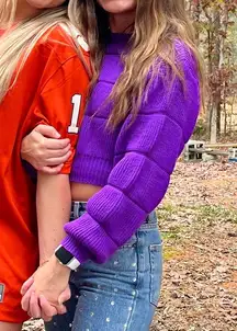 Purple Sweater