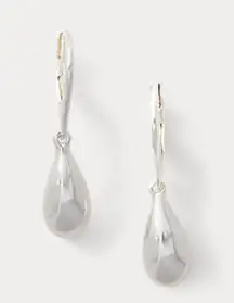 Ralph Lauren Silver Drop Earrings NWT