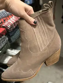 Dolce Vita Brown Suede Bootie