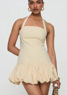 Lioness Sofia Mini Dress Cornsilk