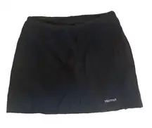 Marmot Active Outdoor Skort Black Size S Reflectors Logo Pull On Style Short