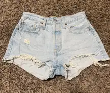 Levi’s 501 Light Wash Denim Short