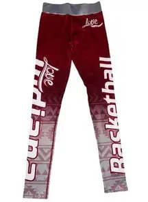 IN Hoosiers love indiana basketball leggings xlusion women’s small game day EUC