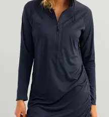 HUK WOMENS PURSUIT COVER-UP DRESS, Navy, Size XXL, NWT