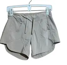 Magellan Outdoor Shorts Women XS Khaki Fish Gear Water Repellent Pull On Buttons