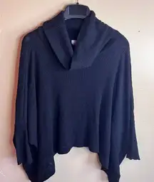 Free People Beach Womens‎ Oversized Turtleneck Sweater Size XS Slit Open Back