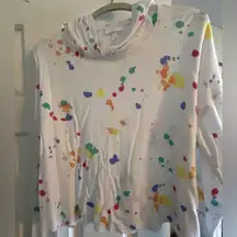 Like new boutique brand cropped knit hoodie. Size Large.