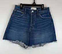 NWT Abercrombie & Fitch The Dad Short High Rise Women's Size 28 Curve Love