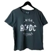 2012 ACDC High Voltage T Shirt Hard Metal Rock Band Graphic Tee Short Sleeve 2XL