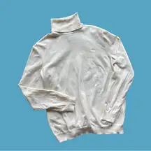 Vintage 90s Ralph Lauren white turtle neck 🔥