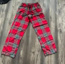 Red  PJ pants