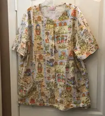 FINAL MARKDOWN Ladies’ Cherokee Dianna Marcum Scrub Top (L)