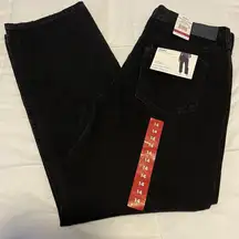 NWT  Aero Black High Rise 90's Baggy Straight Leg Jeans Size 14