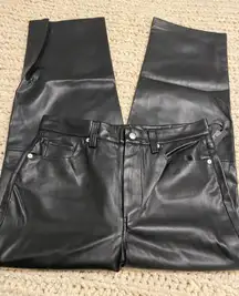 BLANKNYC Leather Pants The Baxter Vegan