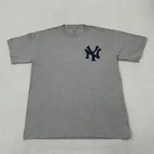 New York NY Yankees Mark Teixeira #25 MLB Gray  Jersey Tee Shirt Adult size L