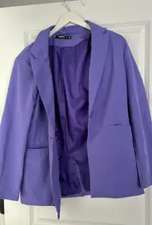 MISGUIDED Purple Blazer