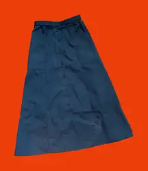 Vintage 90s L.R. Originals black flare midi skirt 🔥