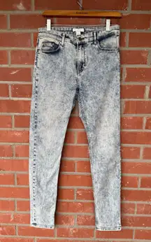 H&M Women’s Jeans Skinny High-Waisted Ankle Denim