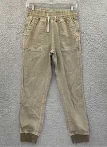 NWT Dear John Jacey High Rise Jogger Pants Lyocell Olive Green Women's XS x 26.5