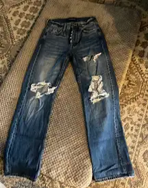 90s Baggy Jean Distressed