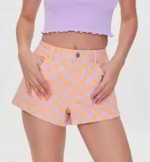 NWT Forever 21 Women's Orange and Purple Shorts