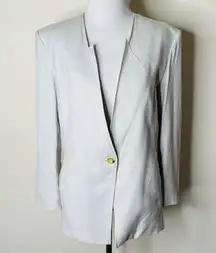 Helmut Lang Light Gray Blazer
