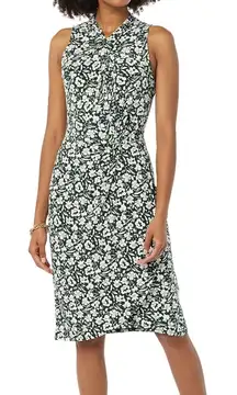 Amazon Essentials Women's Sleeveless Crossover Twist Neck Faux Wrap Dress. S