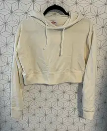 Los Sundays Tequila Cream Crop Hoodie