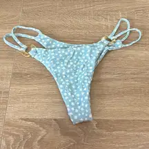 Aila blue daisy bikini bottoms