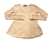 Almost famous pink pull-over knit sweater