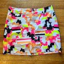 Slazenger Golf Skirt Skort Bright Colors and Pattern